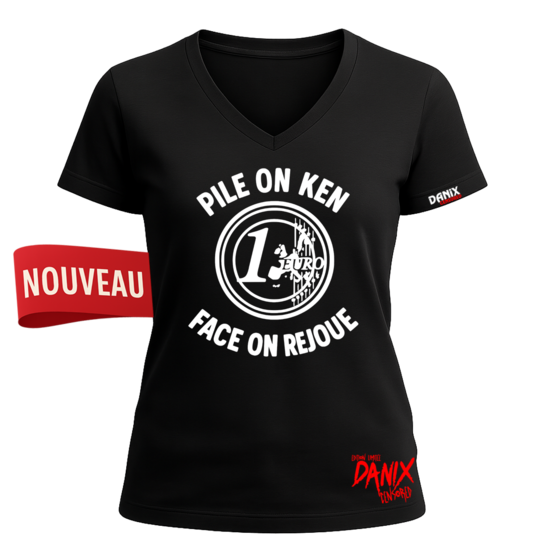 Tshirt PILE ON KEN FACE ON REJOUE [DANIX CENSORED]